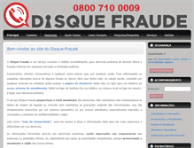 Tablet Screenshot of disquefraude.com.br